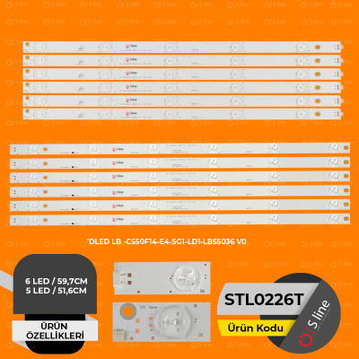 LB -C550F14-E4-SG1-LD1 LD2, LB55036 V0, LB55061, KHP200681A, 55D3000/D2000